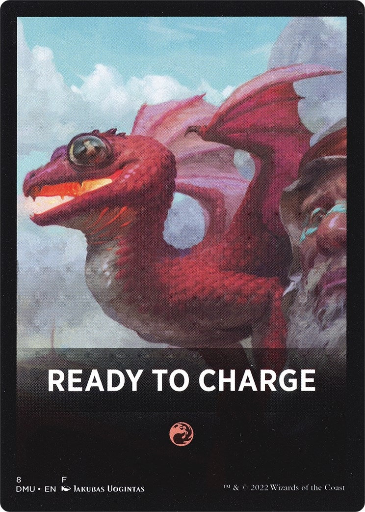 Image for Ready to Charge Theme Card (8) (Dominaria United) - Magic: The Gathering