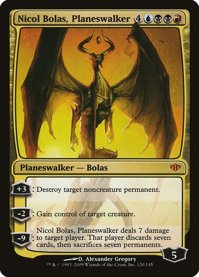 Nicol Bolas, Planeswalker (120) (Conflux)