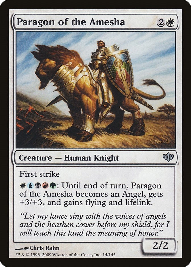 Image for Paragon of the Amesha (14) (Conflux) - Magic: The Gathering