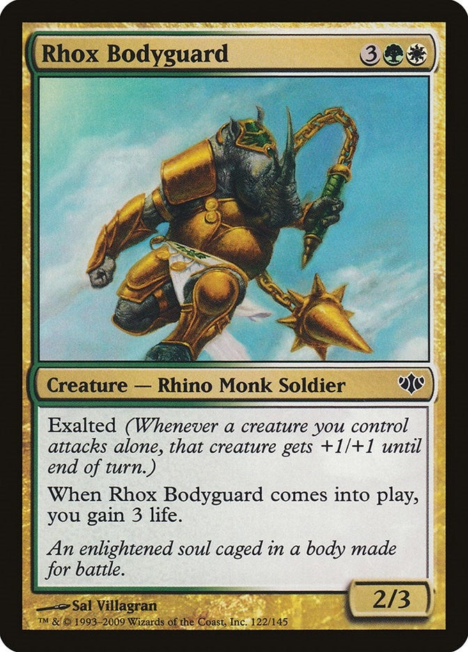 Rhox Bodyguard (122) (Conflux)