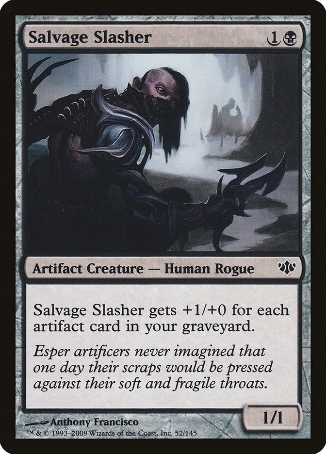 Image for Salvage Slasher (52) (Conflux) - Magic: The Gathering