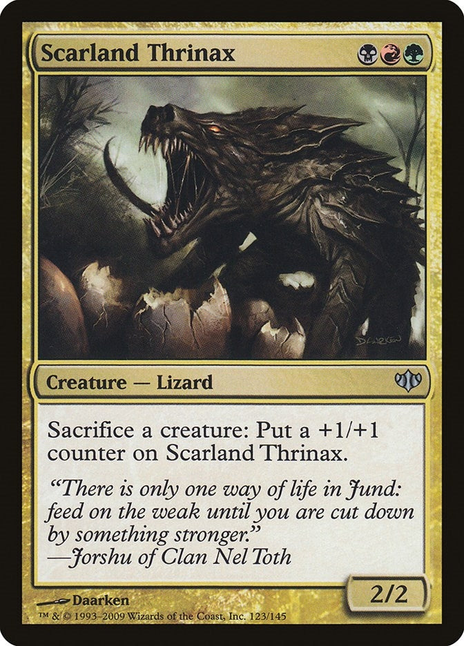 Image for Scarland Thrinax (123) (Conflux) - Magic: The Gathering