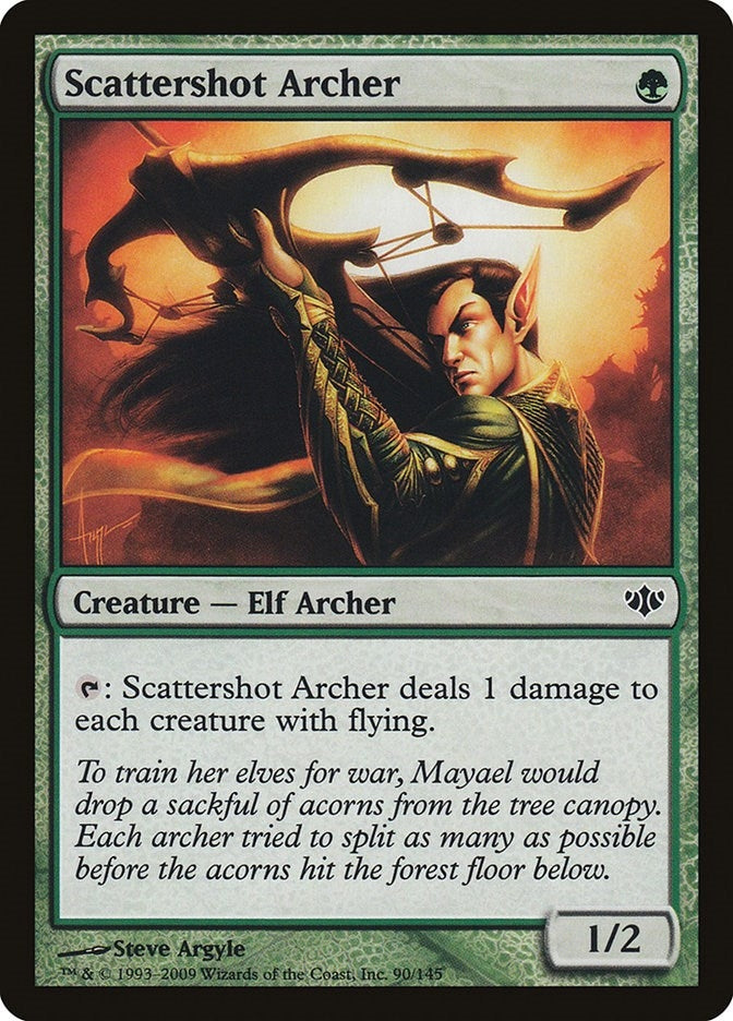 Scattershot Archer (90) (Conflux)