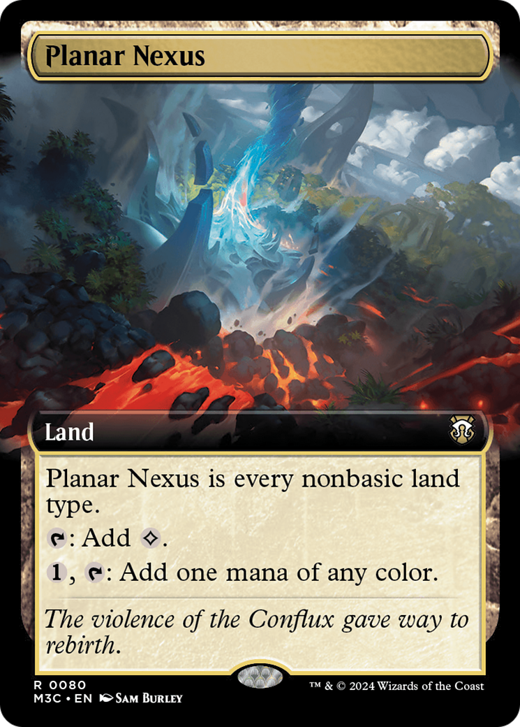 Planar Nexus (Extended Art) (M3C-080) - Modern Horizons 3 Commander: (Extended Art) Foil