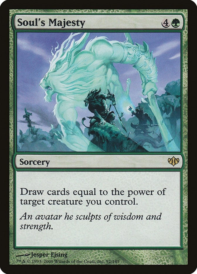 Image for Soul's Majesty (92) (Conflux) - Magic: The Gathering