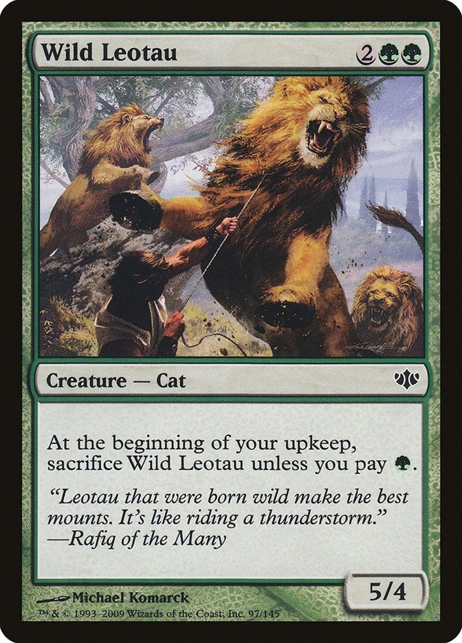 Image for Wild Leotau (97) (Conflux) - Magic: The Gathering