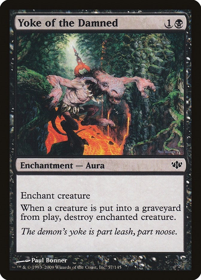 Image for Yoke of the Damned (57) (Conflux) - Magic: The Gathering