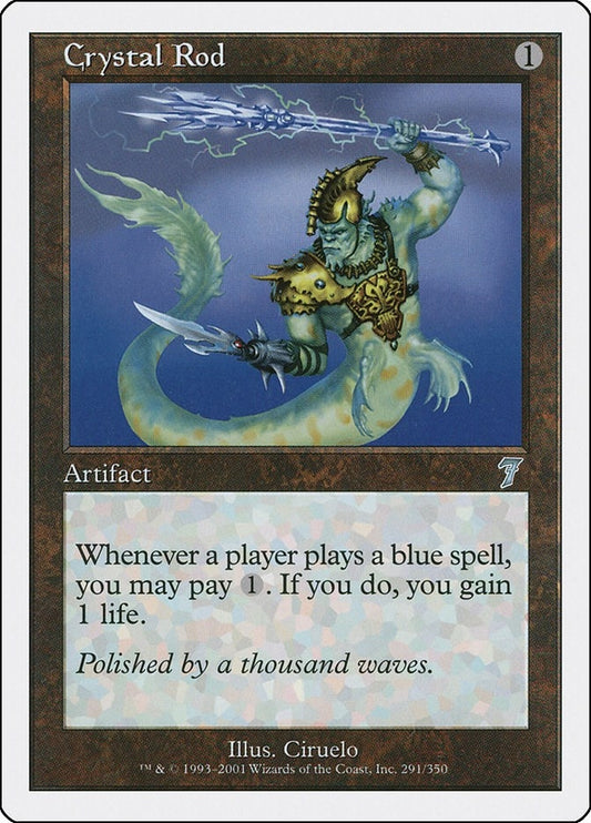 Image for Crystal Rod (291) (7th Edition) - Magic: The Gathering
