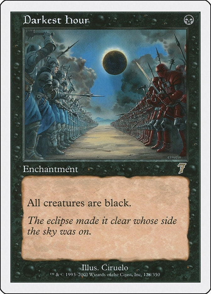 Image for Darkest Hour (128) (7th Edition) - Magic: The Gathering