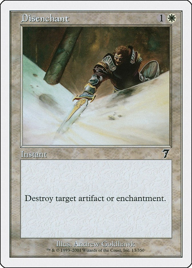 Image for Disenchant (13) (7th Edition) - Magic: The Gathering