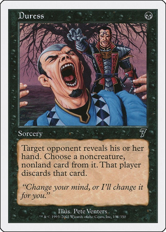 Image for Duress (131) (7th Edition) - Magic: The Gathering