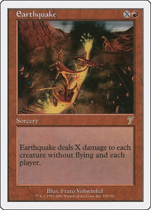 Image for Earthquake (180) (7th Edition) - Magic: The Gathering