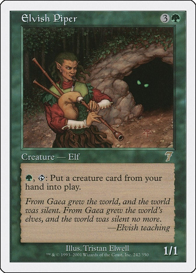 Image for Elvish Piper (242) (7th Edition) - Magic: The Gathering