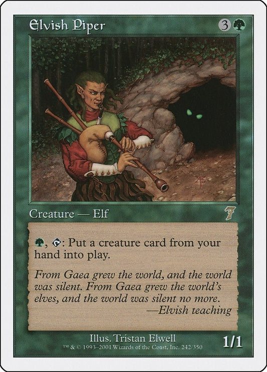 Image for Elvish Piper (242) (7th Edition) - Magic: The Gathering