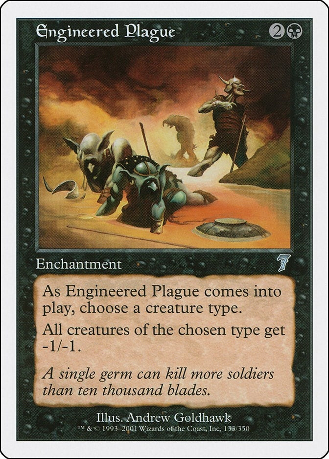 Engineered Plague (133) (7th Edition)