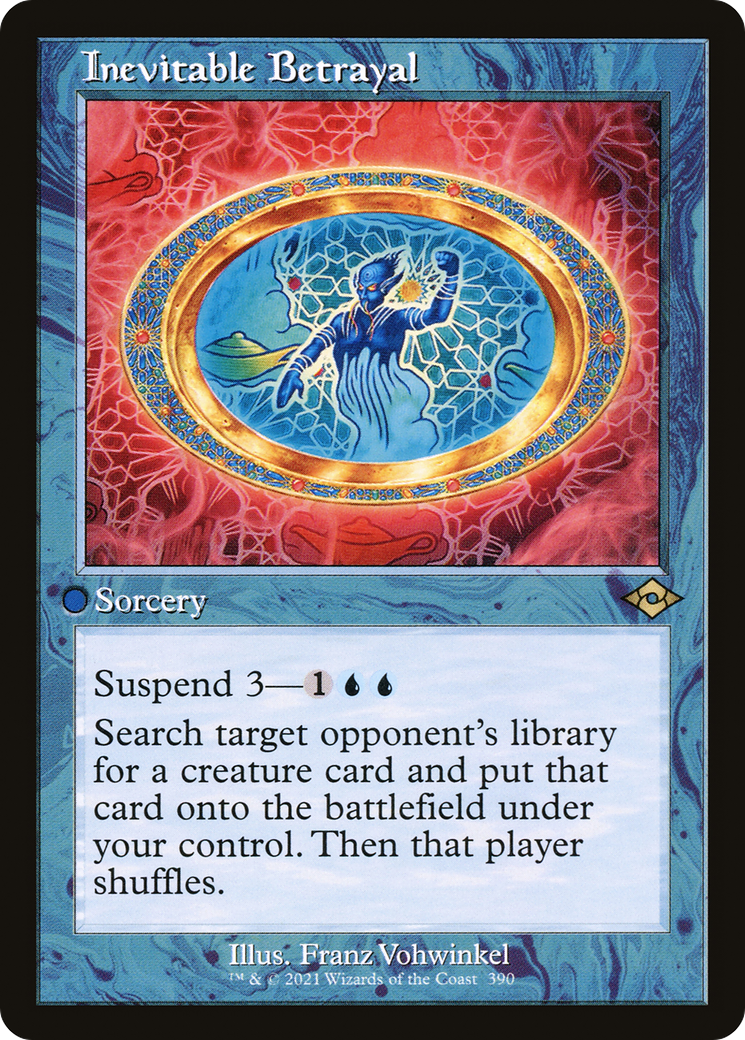 Inevitable Betrayal (Retro Frame) (MH2-390) - Modern Horizons 2 Foil