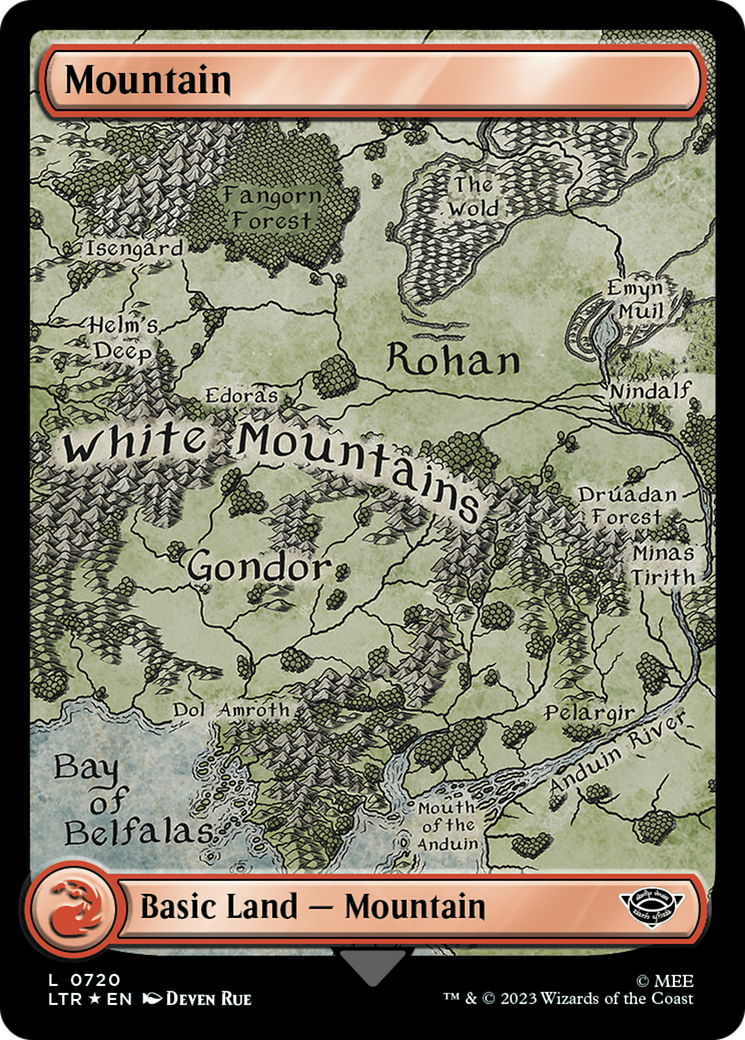 Mountain (0720) (Surge Foil) (720) (LTR)