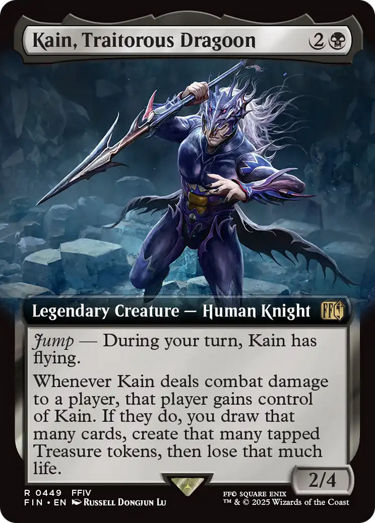 Kain, Traitorous Dragoon (Extended Art) (449) (FIN)