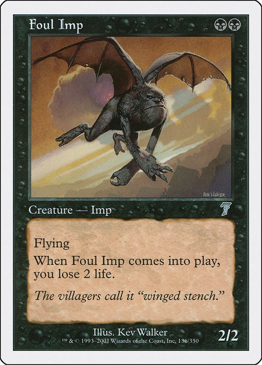 Foul Imp (136) (7th Edition)