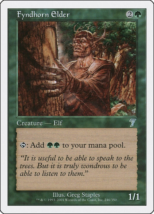 Image for Fyndhorn Elder (246) (7th Edition) - Magic: The Gathering