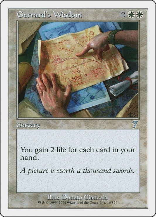 Image for Gerrard's Wisdom (16) (7th Edition) - Magic: The Gathering