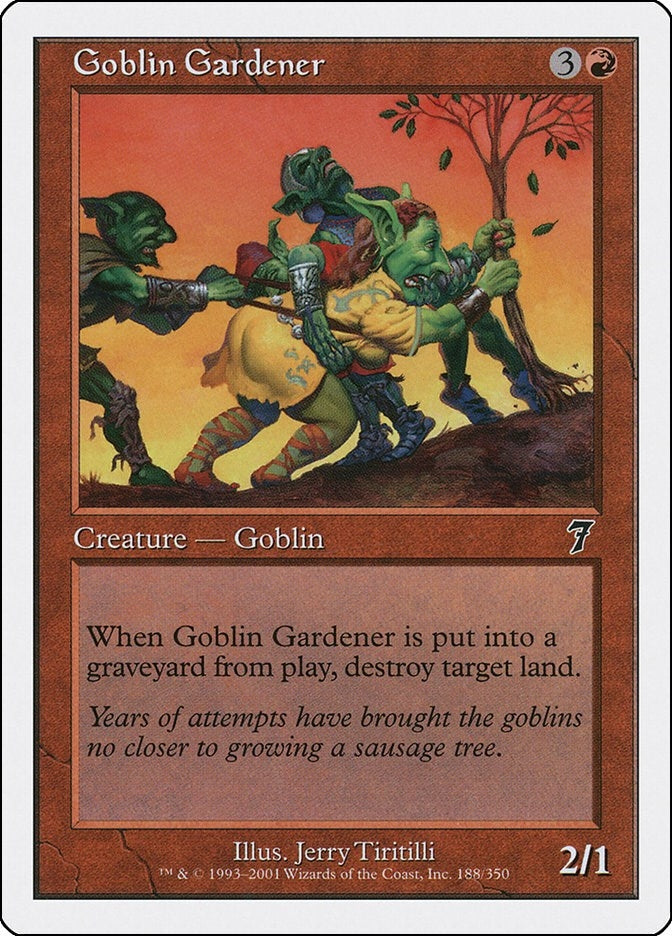 Goblin Gardener (188) (7th Edition)