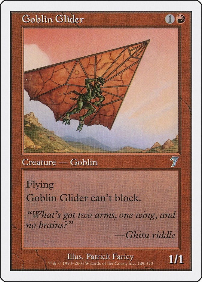 Image for Goblin Glider (189) (7th Edition) - Magic: The Gathering