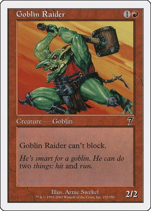 Goblin Raider (192) (7th Edition)
