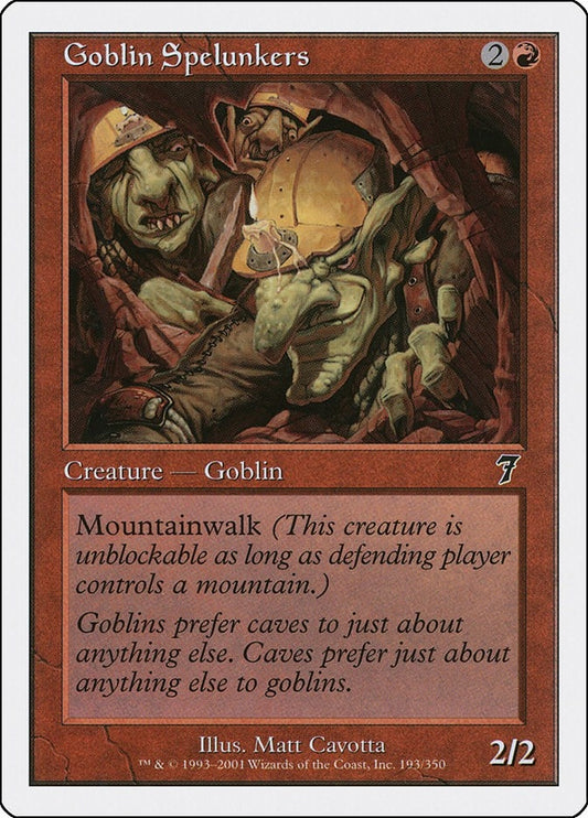 Goblin Spelunkers (193) (7th Edition)
