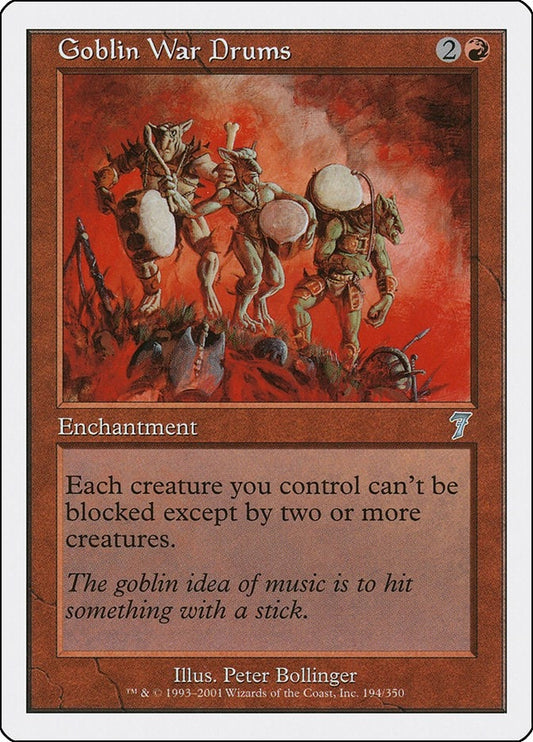 Goblin War Drums (194) (7th Edition)