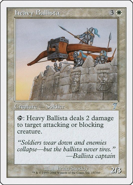Image for Heavy Ballista (19) (7th Edition) - Magic: The Gathering