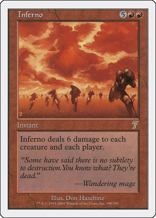 Image for Inferno (198) (7th Edition) - Magic: The Gathering
