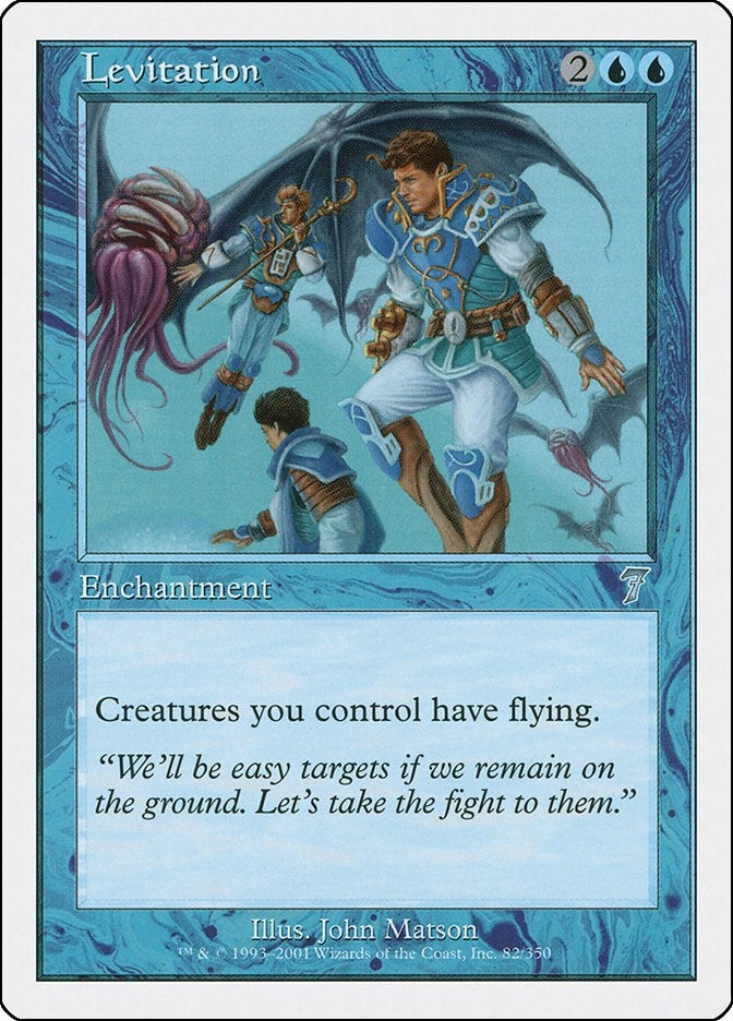 Image for Levitation (82) (7th Edition) - Magic: The Gathering