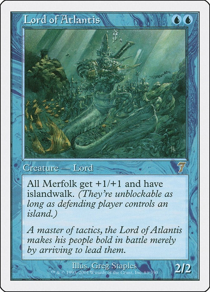 Image for Lord of Atlantis (83) (7th Edition) - Magic: The Gathering