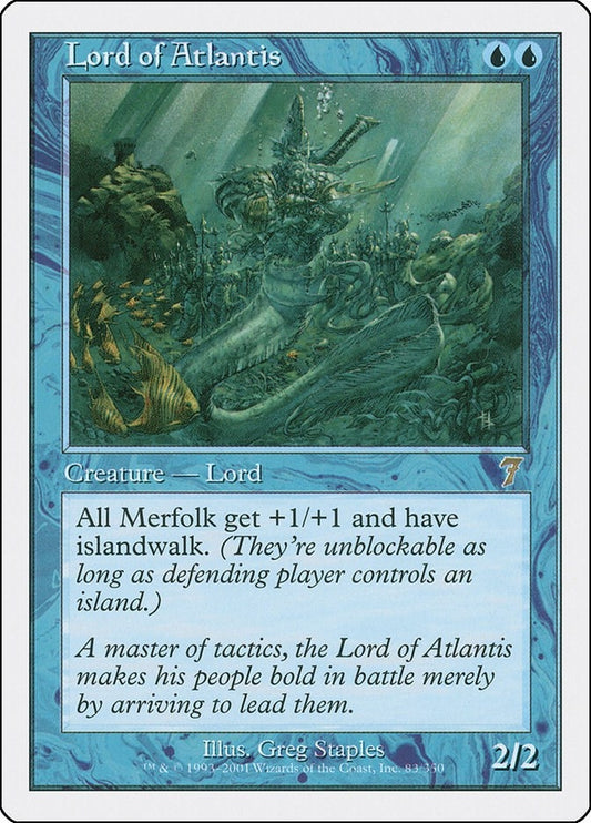 Image for Lord of Atlantis (83) (7th Edition) - Magic: The Gathering