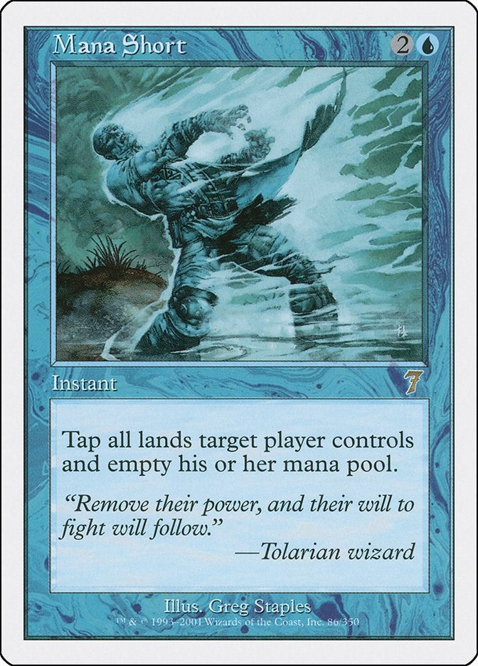 Mana Short (86) (7th Edition)