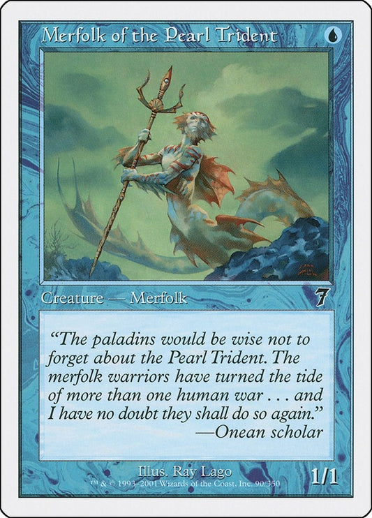 Merfolk of the Pearl Trident (90) (7th Edition)