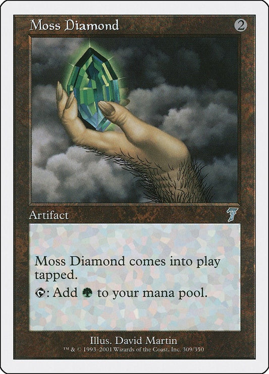 Image for Moss Diamond (309) (7th Edition) - Magic: The Gathering
