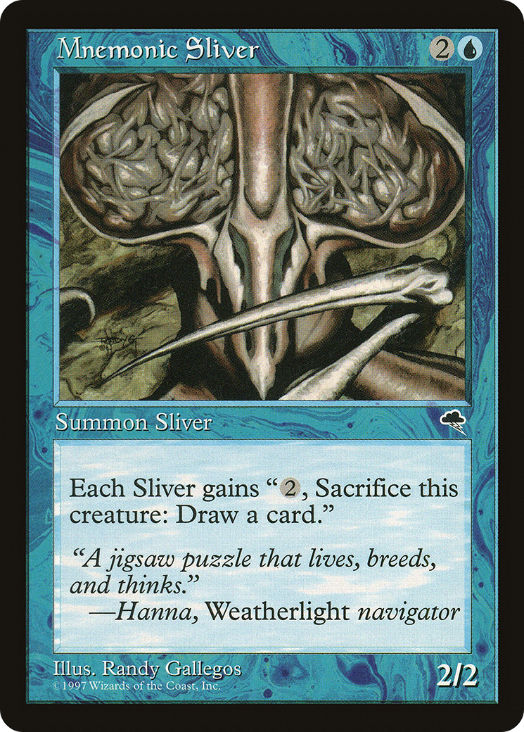 Mnemonic Sliver (77) (TMP)