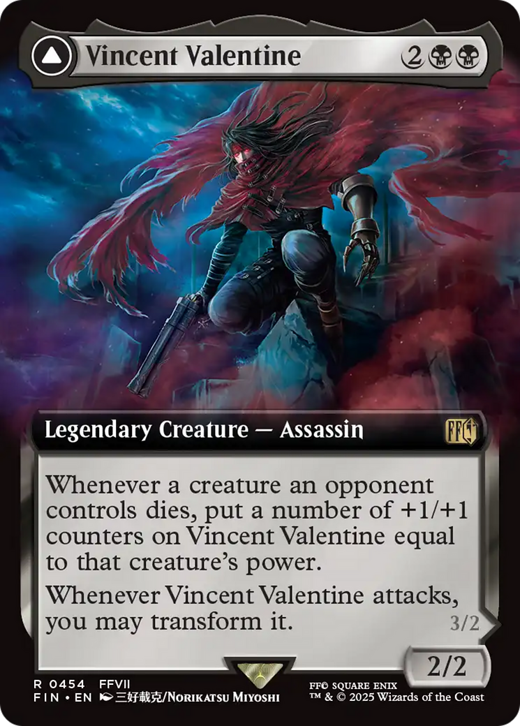 Vincent Valentine (Extended Art) (454) (FIN)