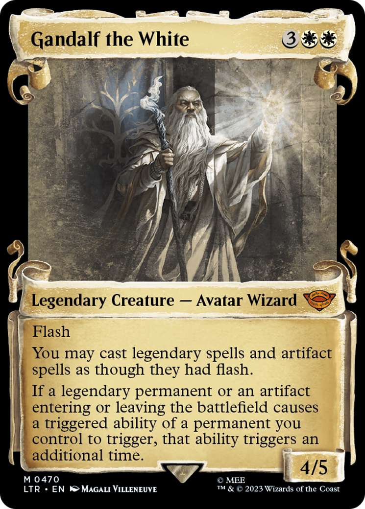Gandalf the White (Showcase Scrolls) (470) (LTR)