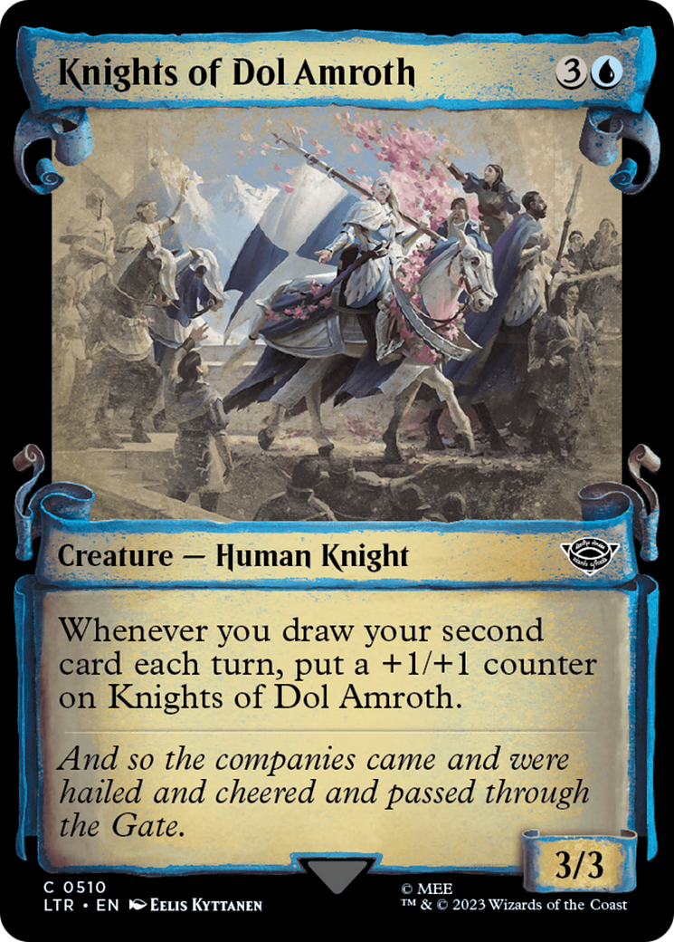 Knights of Dol Amroth (Showcase Scrolls) (510) (LTR)