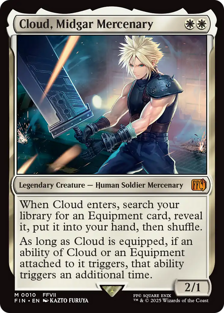 Cloud, Midgar Mercenary (10) (FIN)