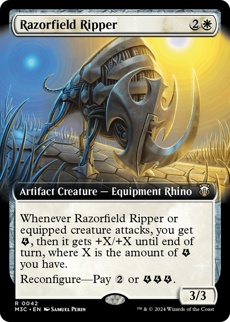 Razorfield Ripper (Extended Art) (M3C-042) - Modern Horizons 3 Commander: (Extended Art) Foil