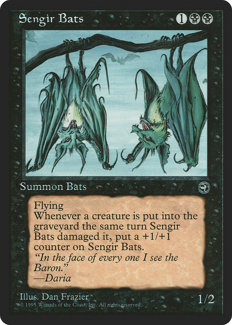 Sengir Bats [Version 2] (HML-57B) - Homelands
