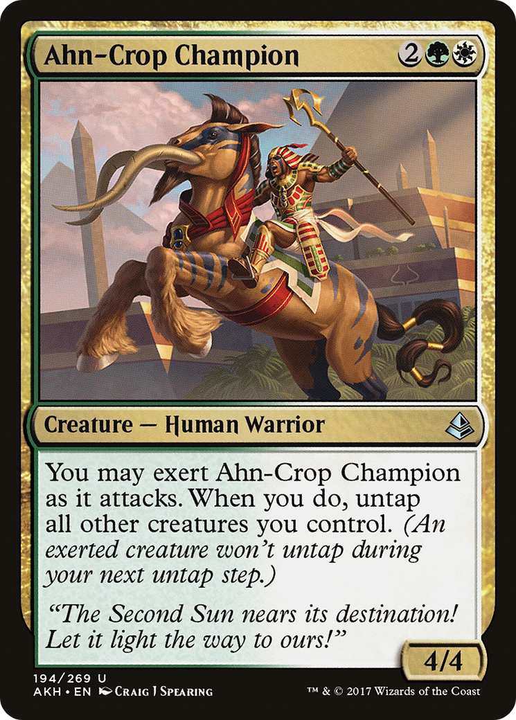 Ahn-Crop Champion (194) (AKH)