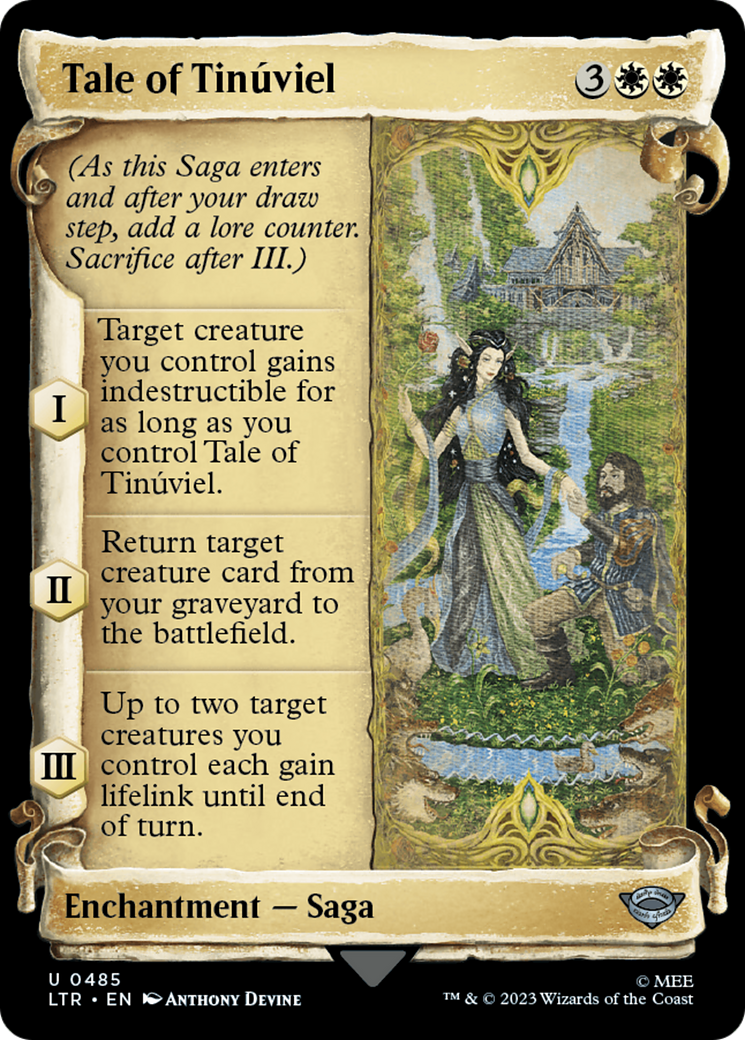 Tale of Tinuviel (Showcase Scrolls) (485) (LTR)
