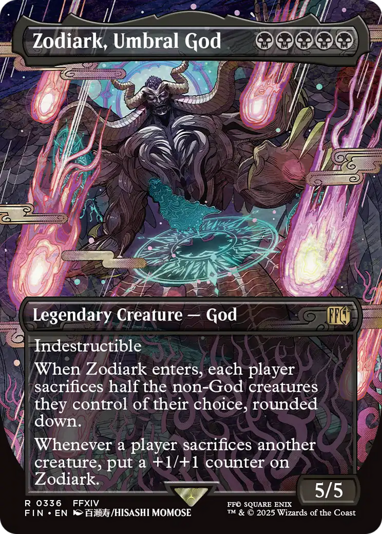 Zodiark, Umbral God (Borderless) (336) (FIN)