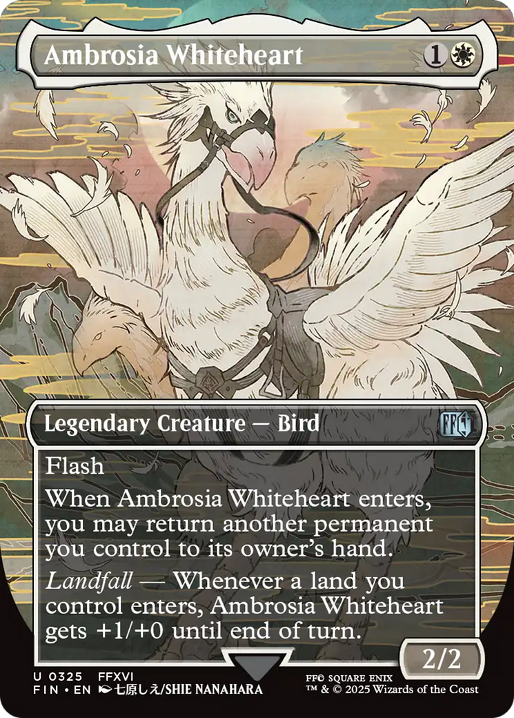Ambrosia Whiteheart (Borderless) (325) (FIN)