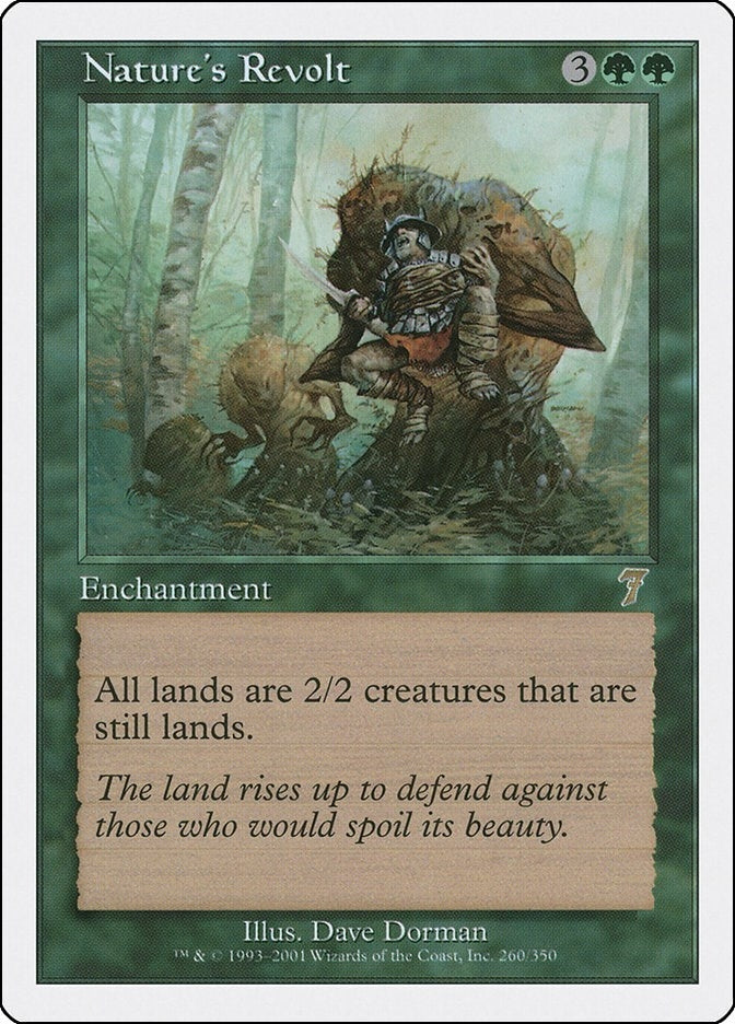 Image for Nature's Revolt (260) (7th Edition) - Magic: The Gathering